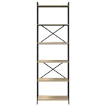 vidaXL Bibliotecă Stejar sonoma 60 x 30 x 188 cm Lemn compozit vidaXL Bibliotecă Stejar sonoma 60 x 30 x 188 cm Lemn compozit