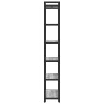 vidaXL Bibliotecă sonoma gri 60 x 30 x 188 cm Lemn compozit