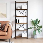 vidaXL Bibliotecă Lemn vechi 60 x 30 x 188 cm Lemn compozit