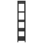 vidaXL Bibliotecă Stejar negru 60 x 30 x 153 cm Lemn compozit vidaXL Bibliotecă Stejar negru 60 x 30 x 153 cm Lemn compozit