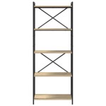 vidaXL Bibliotecă Stejar sonoma 60 x 30 x 153 cm Lemn compozit vidaXL Bibliotecă Stejar sonoma 60 x 30 x 153 cm Lemn compozit