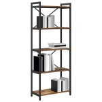 vidaXL Bibliotecă Lemn vechi 60 x 30 x 153 cm Lemn compozit
