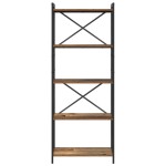 vidaXL Bibliotecă Lemn vechi 60 x 30 x 153 cm Lemn compozit