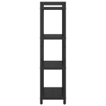 vidaXL Bibliotecă Stejar negru 60 x 30 x 118 cm Lemn compozit vidaXL Bibliotecă Stejar negru 60 x 30 x 118 cm Lemn compozit