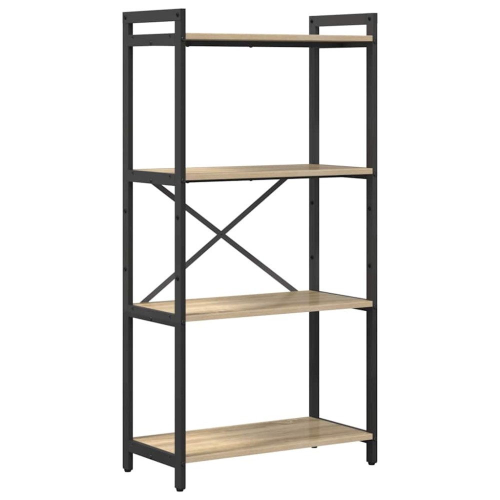 vidaXL Bibliotecă Stejar sonoma 60 x 30 x 118 cm Lemn compozit