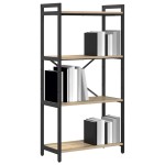 vidaXL Bibliotecă Stejar sonoma 60 x 30 x 118 cm Lemn compozit vidaXL Bibliotecă Stejar sonoma 60 x 30 x 118 cm Lemn compozit