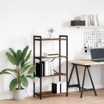 vidaXL Bibliotecă Lemn vechi 60 x 30 x 118 cm Lemn compozit