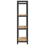 vidaXL Bibliotecă stejar artizanal 60 x 30 x 118 cm Lemn compozit