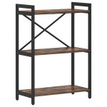 vidaXL Bibliotecă Stejar afumat 60 x 30 x 83 cm Lemn compozit
