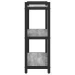 vidaXL Bibliotecă sonoma gri 60 x 30 x 83 cm Lemn compozit