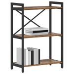 vidaXL Bibliotecă Lemn vechi 60 x 30 x 83 cm Lemn compozit