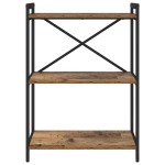 vidaXL Bibliotecă Lemn vechi 60 x 30 x 83 cm Lemn compozit