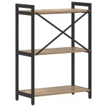 vidaXL Bibliotecă stejar artizanal 60 x 30 x 83 cm Lemn compozit
