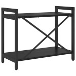 vidaXL Bibliotecă Stejar negru 60 x 30 x 48.5 cm Lemn compozit vidaXL Bibliotecă Stejar negru 60 x 30 x 48.5 cm Lemn compozit