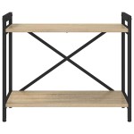 vidaXL Bibliotecă Stejar sonoma 60 x 30 x 48.5 cm Lemn compozit vidaXL Bibliotecă Stejar sonoma 60 x 30 x 48.5 cm Lemn compozit