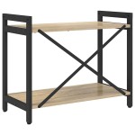 vidaXL Bibliotecă Stejar sonoma 60 x 30 x 48.5 cm Lemn compozit vidaXL Bibliotecă Stejar sonoma 60 x 30 x 48.5 cm Lemn compozit