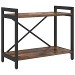vidaXL Bibliotecă Stejar afumat 60 x 30 x 48.5 cm Lemn compozit