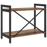 vidaXL Bibliotecă Lemn vechi 60 x 30 x 48.5 cm Lemn compozit