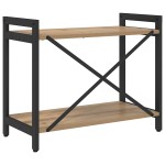 vidaXL Bibliotecă stejar artizanal 60 x 30 x 48.5 cm Lemn compozit