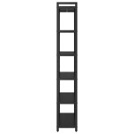 vidaXL Bibliotecă Stejar negru 80 x 30 x 188 cm Lemn compozit vidaXL Bibliotecă Stejar negru 80 x 30 x 188 cm Lemn compozit