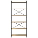 vidaXL Bibliotecă Stejar sonoma 80 x 30 x 188 cm Lemn compozit vidaXL Bibliotecă Stejar sonoma 80 x 30 x 188 cm Lemn compozit