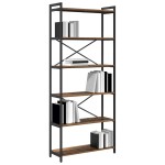 vidaXL Bibliotecă Lemn vechi 80 x 30 x 188 cm Lemn compozit