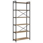 vidaXL Bibliotecă stejar artizanal 80 x 30 x 188 cm Lemn compozit vidaXL Bibliotecă stejar artizanal 80 x 30 x 188 cm Lemn compozit