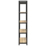vidaXL Bibliotecă Stejar sonoma 80 x 30 x 153 cm Lemn compozit vidaXL Bibliotecă Stejar sonoma 80 x 30 x 153 cm Lemn compozit
