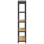 vidaXL Bibliotecă stejar artizanal 80 x 30 x 153 cm Lemn compozit vidaXL Bibliotecă stejar artizanal 80 x 30 x 153 cm Lemn compozit