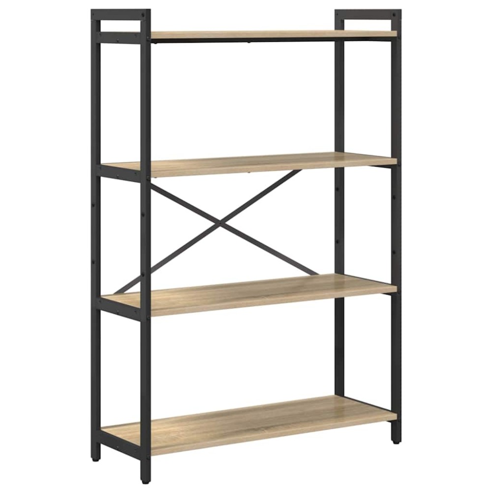vidaXL Bibliotecă Stejar sonoma 80 x 30 x 118 cm Lemn compozit