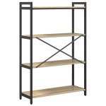 vidaXL Bibliotecă Stejar sonoma 80 x 30 x 118 cm Lemn compozit vidaXL Bibliotecă Stejar sonoma 80 x 30 x 118 cm Lemn compozit
