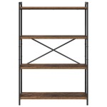 vidaXL Bibliotecă Lemn vechi 80 x 30 x 118 cm Lemn compozit