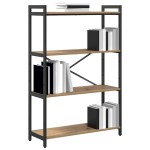 vidaXL Bibliotecă stejar artizanal 80 x 30 x 118 cm Lemn compozit vidaXL Bibliotecă stejar artizanal 80 x 30 x 118 cm Lemn compozit