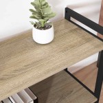 vidaXL Bibliotecă Stejar sonoma 80 x 30 x 83 cm Lemn compozit vidaXL Bibliotecă Stejar sonoma 80 x 30 x 83 cm Lemn compozit