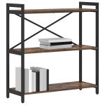 vidaXL Bibliotecă Stejar afumat 80 x 30 x 83 cm Lemn compozit
