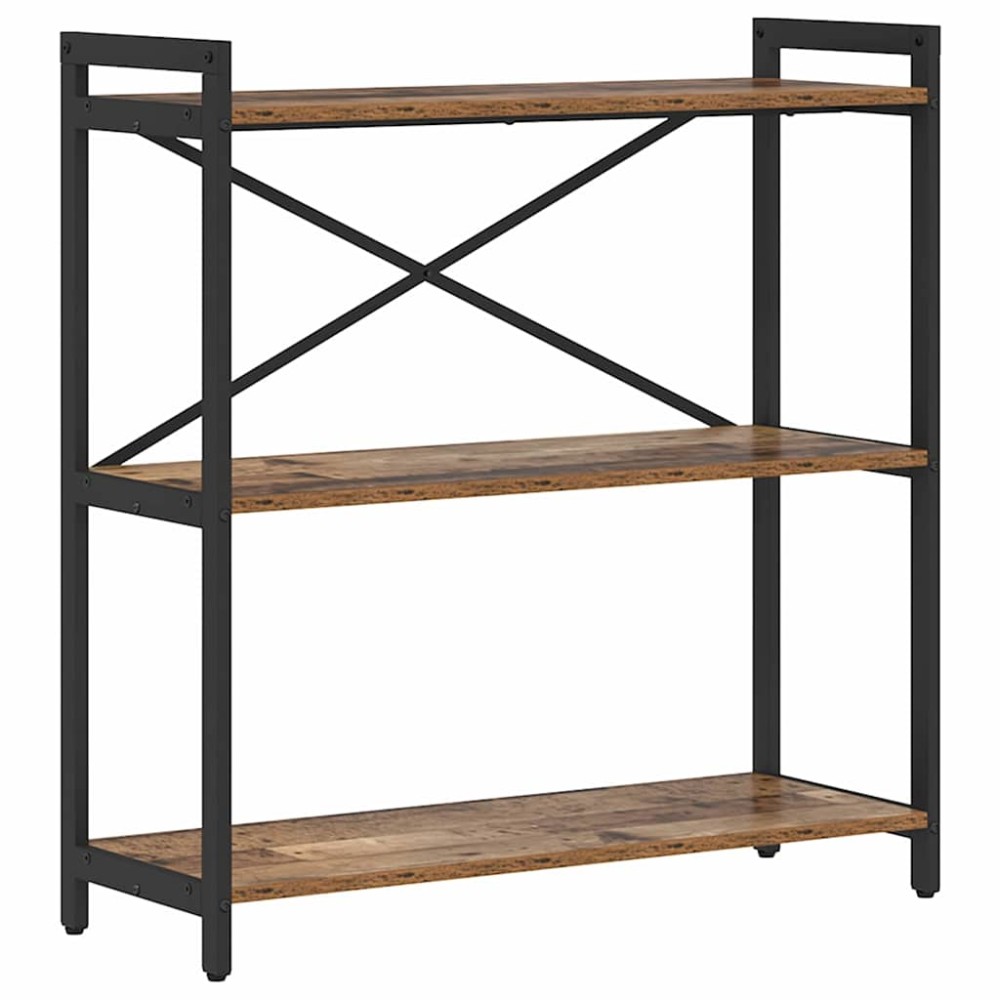 vidaXL Bibliotecă Lemn vechi 80 x 30 x 83 cm Lemn compozit