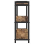 vidaXL Bibliotecă Lemn vechi 80 x 30 x 83 cm Lemn compozit