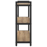 vidaXL Bibliotecă stejar artizanal 80 x 30 x 83 cm Lemn compozit vidaXL Bibliotecă stejar artizanal 80 x 30 x 83 cm Lemn compozit