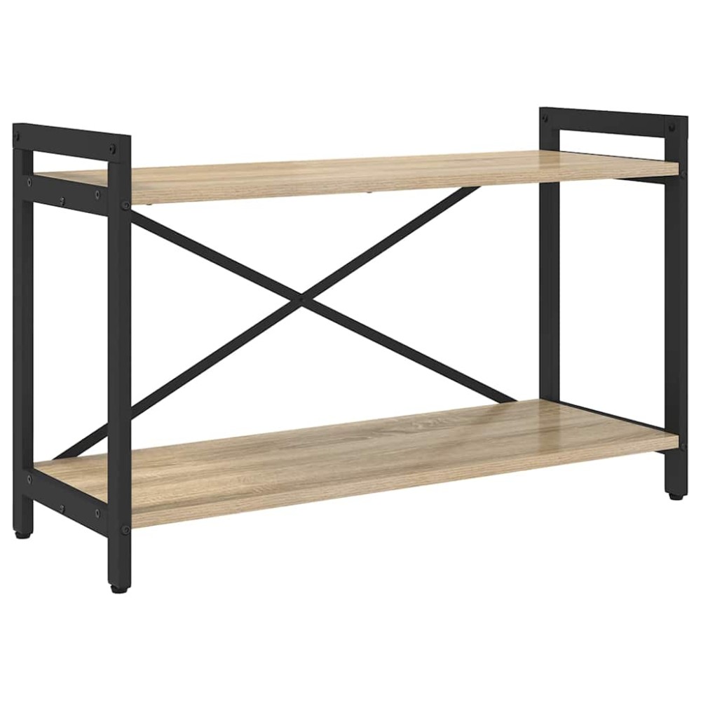 vidaXL Bibliotecă Stejar sonoma 80 x 30 x 48.5 cm Lemn compozit