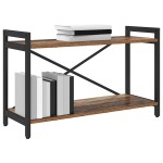vidaXL Bibliotecă Lemn vechi 80 x 30 x 48.5 cm Lemn compozit