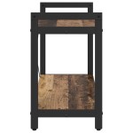 vidaXL Bibliotecă Lemn vechi 80 x 30 x 48.5 cm Lemn compozit