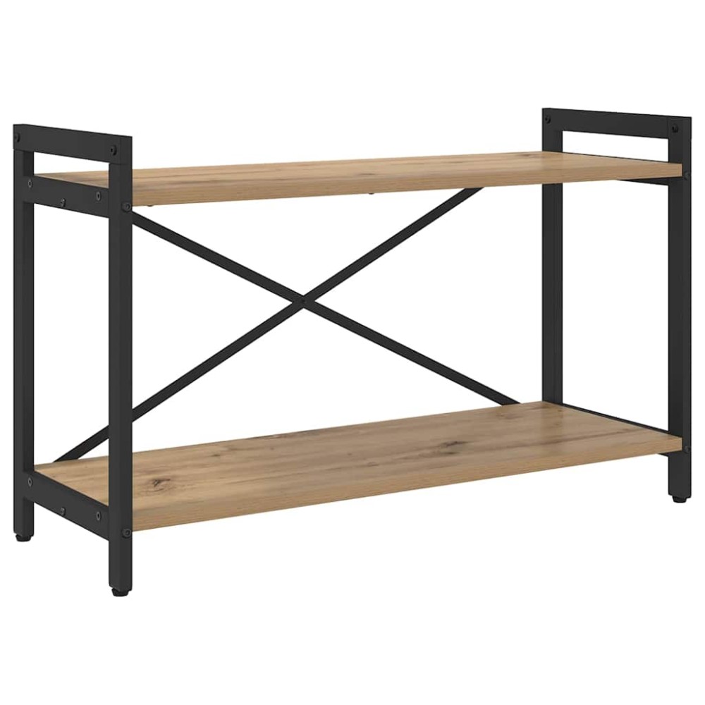 vidaXL Bibliotecă stejar artizanal 80 x 30 x 48.5 cm Lemn compozit