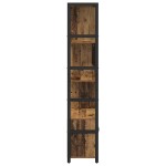 vidaXL Raft pentru cărți Lemn vechi 80 x 30 x 155.5 cm Lemn compozit vidaXL Raft pentru cărți Lemn vechi 80 x 30 x 155.5 cm Lemn compozit