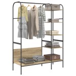 vidaXL Suport pentru Hârtie Maro 120 x 44 x 160 cm Lemn compozit