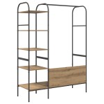 vidaXL Suport pentru Hârtie Bej 120 x 44 x 160 cm Lemn compozit vidaXL Suport pentru Hârtie Bej 120 x 44 x 160 cm Lemn compozit