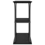 vidaXL Masă de consolă Stejar negru 101 x 35 x 80.5 cm Lemn compozit vidaXL Masă de consolă Stejar negru 101 x 35 x 80.5 cm Lemn compozit