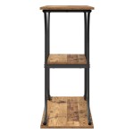 vidaXL Masă de consolă Lemn vechi 101 x 35 x 80.5 cm Lemn compozit vidaXL Masă de consolă Lemn vechi 101 x 35 x 80.5 cm Lemn compozit