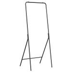 vidaXL Suport pentru Hârtie Negru 60 x 53 x 155 cm Oțel