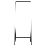 vidaXL Suport pentru Hârtie Negru 60 x 53 x 155 cm Oțel