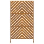 vidaXL Ecran de intimitate Gri 100 x 50 x 180 cm Oțel